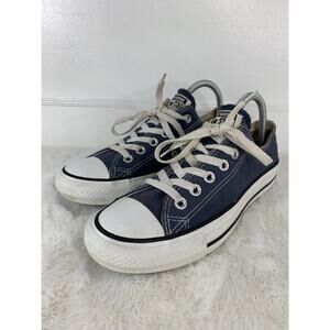 Converse Chuck Taylor All Star Low Top W9697 Blue Fabric Women’s Size 7.5